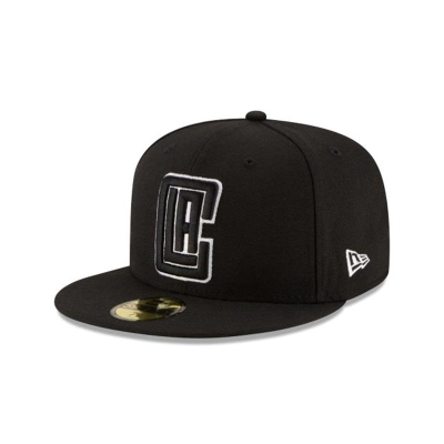 Los Angeles Clippers Gorra | New Era NBA 59fifty Fitted Cap Mexico - Negros